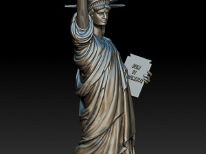 The Statue of Liberty Model Cetak 3D
