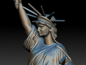 The Statue of Liberty Model Cetak 3D