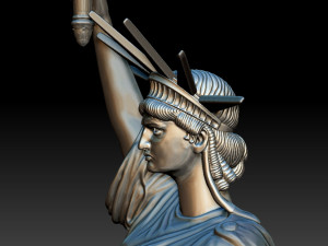 The Statue of Liberty Model Cetak 3D