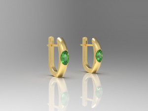 CITRUS EARRINGS 3D Print Model