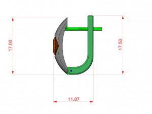 CITRUS EARRINGS 3D Print Model