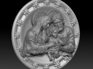 Holy Family 3D Принт Модель