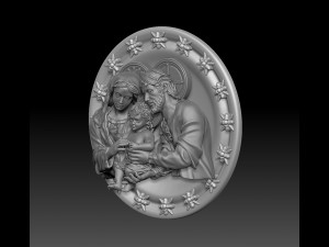 Holy Family 3D Принт Модель