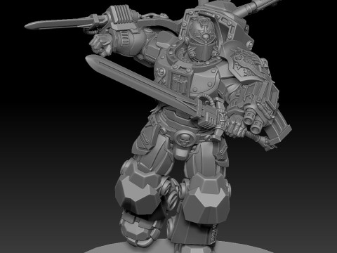 GREY KNIGHT TERMINATOR 1 3D Print Model