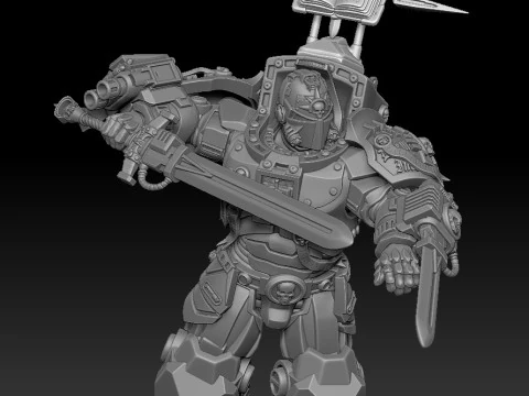 GREY KNIGHT TERMINATOR 1 3D Print Model