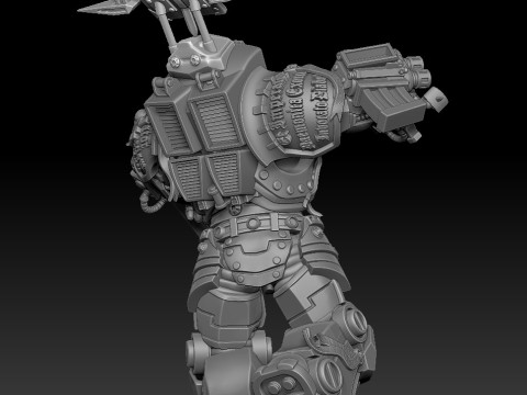 GREY KNIGHT TERMINATOR 1 3D Baskı Modeli