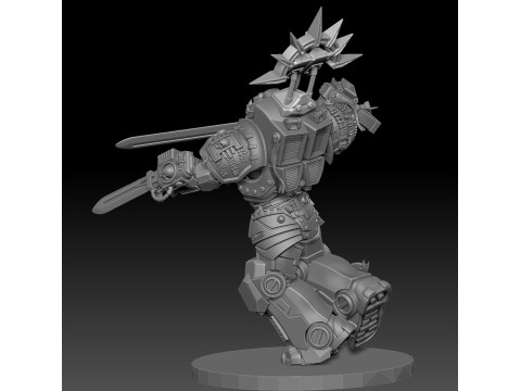 GREY KNIGHT TERMINATOR 1 3D Baskı Modeli