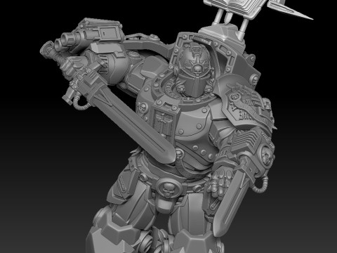GREY KNIGHT TERMINATOR 1 3D Baskı Modeli