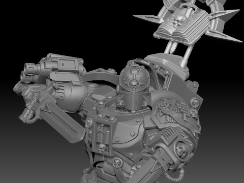 GREY KNIGHT TERMINATOR 1 3D Baskı Modeli