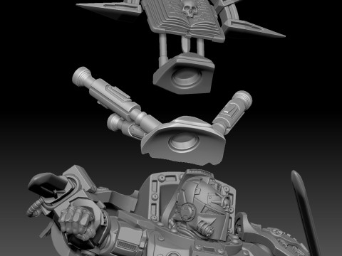 GREY KNIGHT TERMINATOR 1 3D Baskı Modeli