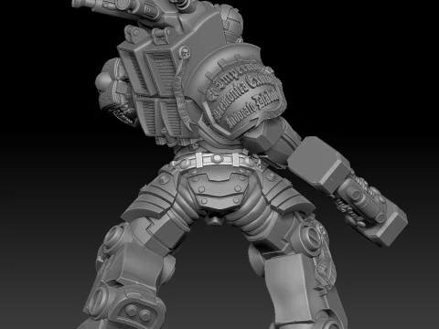 GREY KNIGHT TERMINATOR 2 3D Print Model