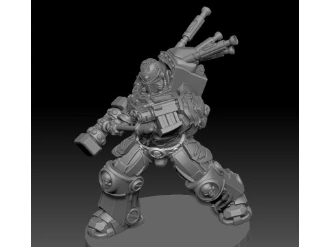 GREY KNIGHT TERMINATOR 2 3D Print Model