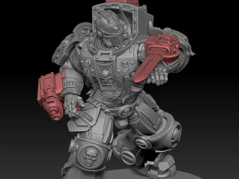GREY KNIGHT TERMINATOR 2 3D Print Model