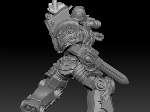 GREY KNIGHT TERMINATOR 2 3D Print Model