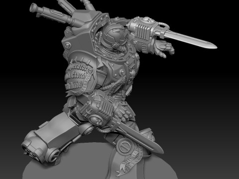 GREY KNIGHT TERMINATOR 2 Modèles 3D en vedette