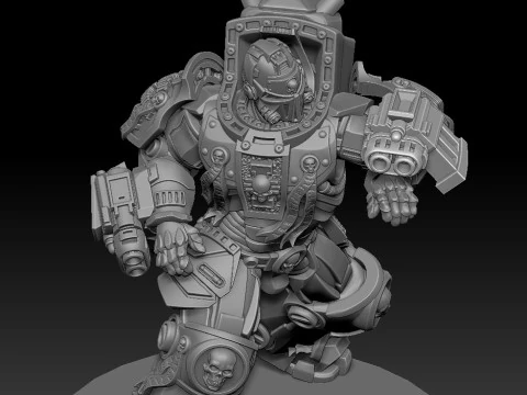 GREY KNIGHT TERMINATOR 2 3D Print Model