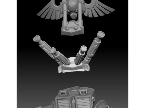 GREY KNIGHT TERMINATOR 2 3D Print Model