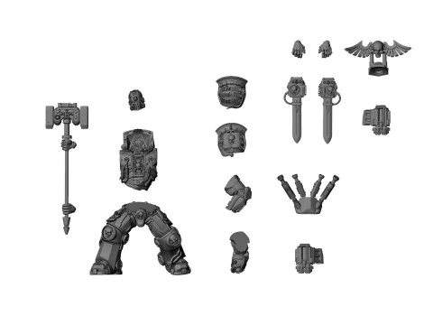 GREY KNIGHT TERMINATOR 2 3D Print Model