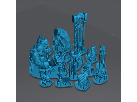 GREY KNIGHT TERMINATOR 2 3D Print Model