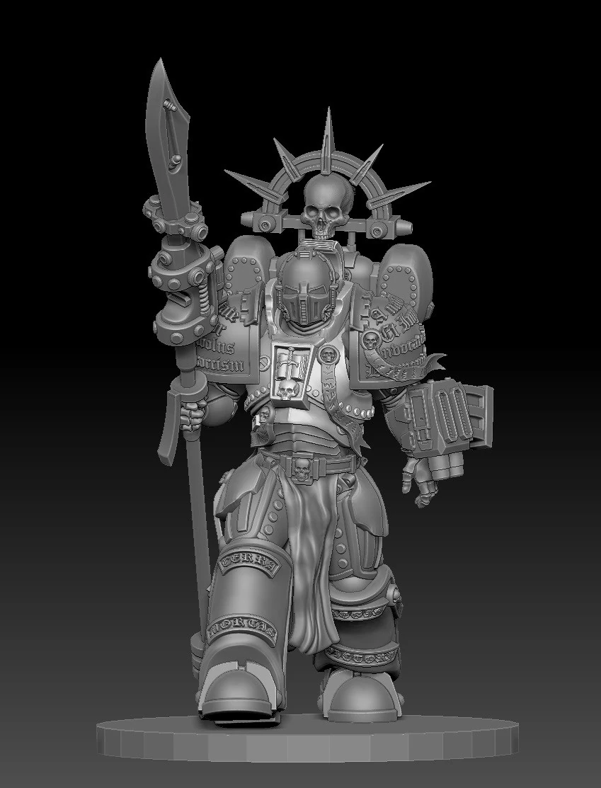 Steel Sentinel 1 3D Print Model .c4d .max .obj .3ds .fbx .stl .blend