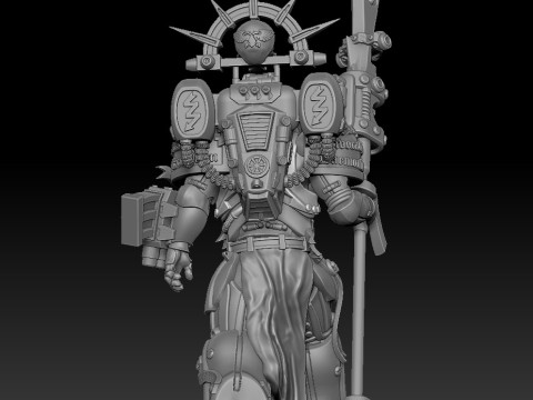 Steel Sentinel 1 3Dプリントモデル