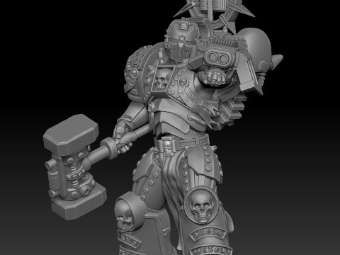 Steel Sentinel 2 3D Print Model
