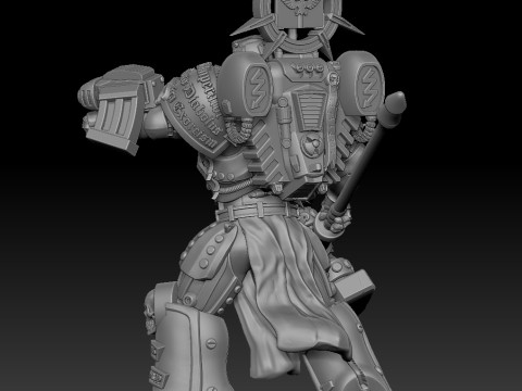 Steel Sentinel 2 3D Print Model