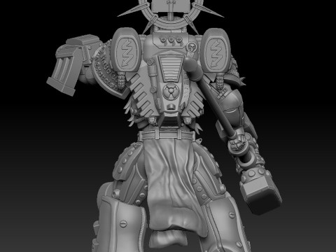 Steel Sentinel 2 3D Print Model