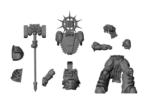 Steel Sentinel 2 3D Print Model