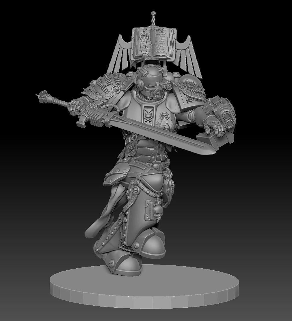 Steel Sentinel 3 3D Print Model .c4d .max .obj .3ds .fbx .stl .blend 
