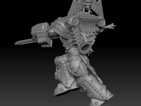 Steel Sentinel 3 3D Print Model