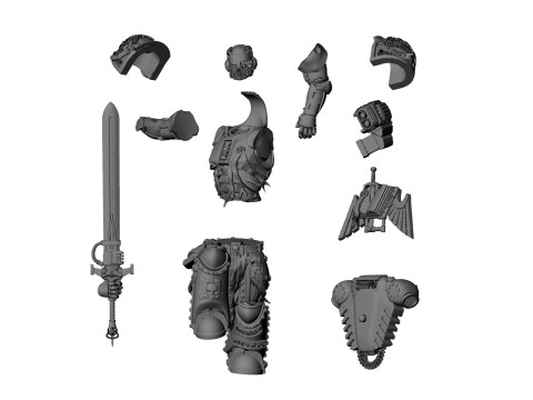 Steel Sentinel 3 3D Print Model
