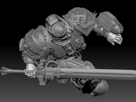 Steel Sentinel 3 3D Print Model