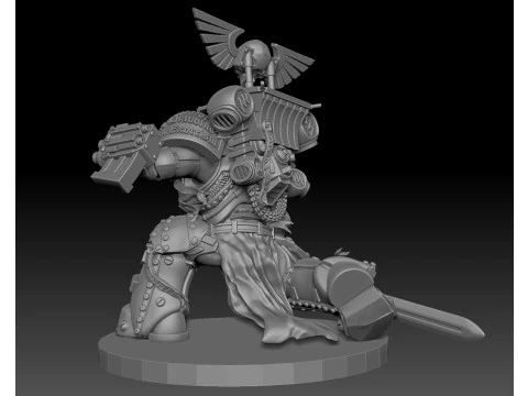 Steel Sentinel 4 3D Print Model