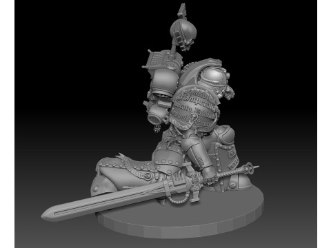 Steel Sentinel 4 Modèles 3D en vedette