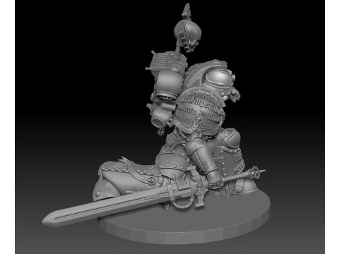 Steel Sentinel 4 3D Print Model