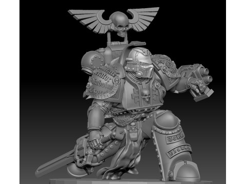 Steel Sentinel 4 Modèles 3D en vedette