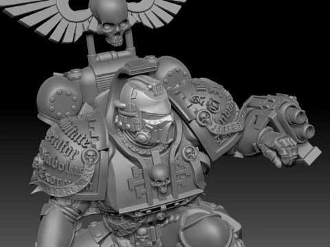 Steel Sentinel 4 3D Print Model
