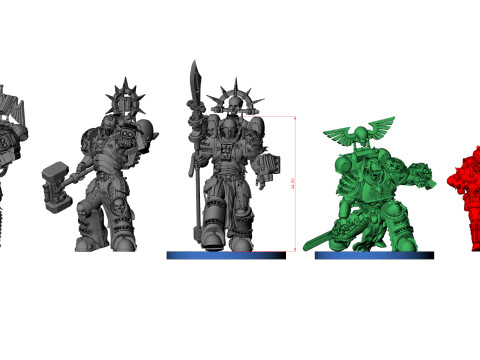 Steel Sentinel 4 Modèles 3D en vedette