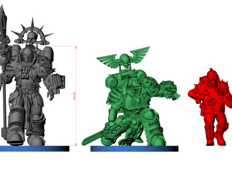 Steel Sentinel 4 Modèles 3D en vedette