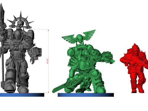 Steel Sentinel 4 3D Print Model