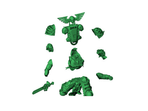 Steel Sentinel 4 Modèles 3D en vedette