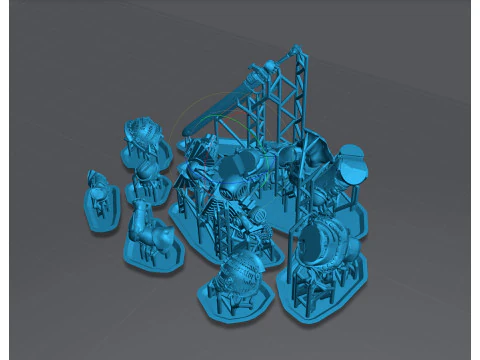 Steel Sentinel 4 3D Print Model