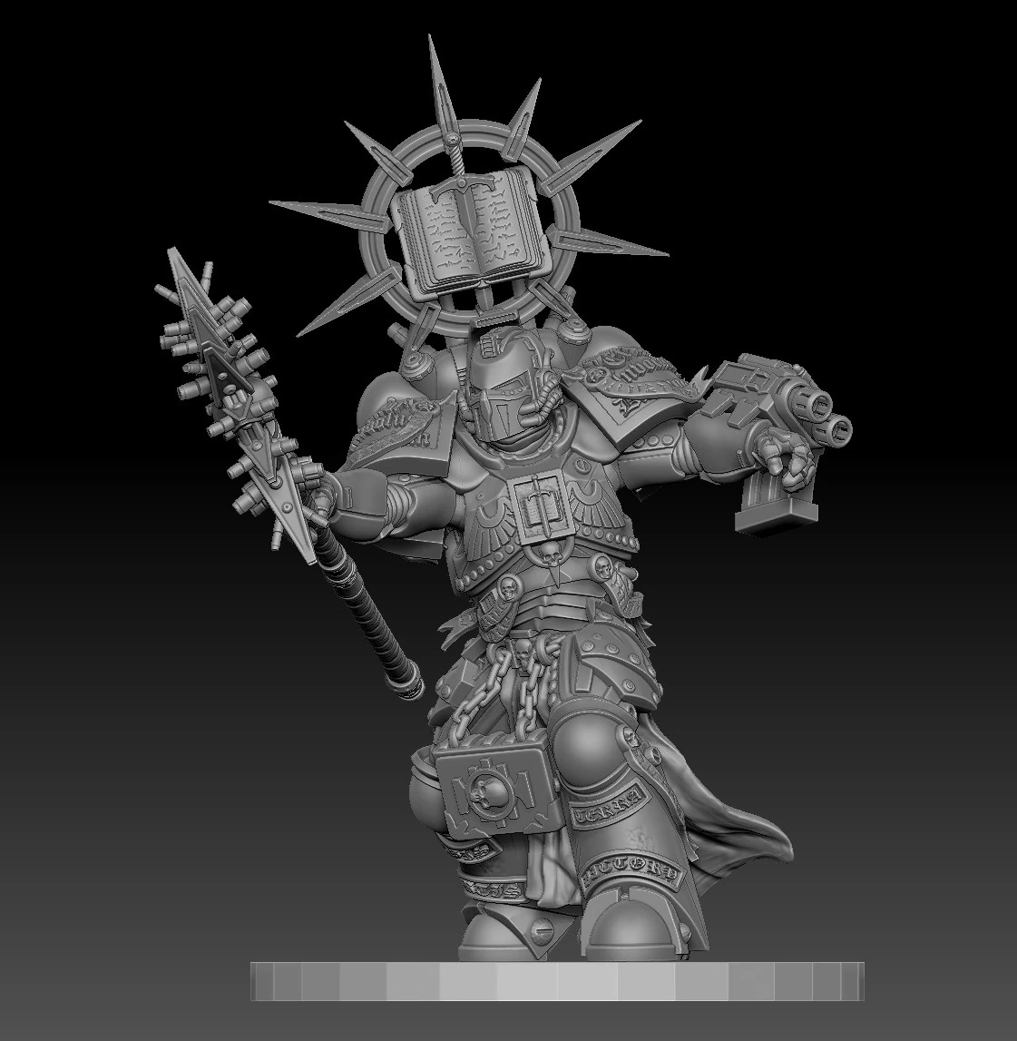 Çelik Nöbetçi 5 3D Baskı Modeli .c4d .max .obj .3ds .fbx .stl .blend