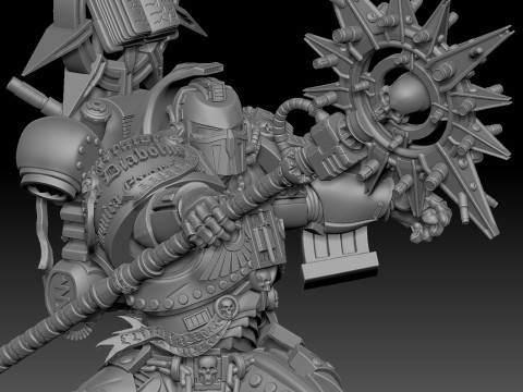 Steel Sentinel 5 3D Print Model
