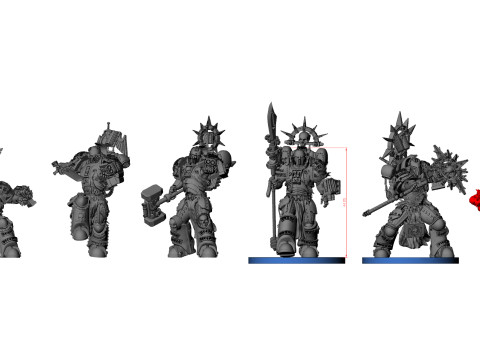 Steel Sentinel 5 3D Print Model