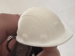 SAFETY HELMET - HARD HAT - SAFETY CAP HELMET KEYRING 3D Модель