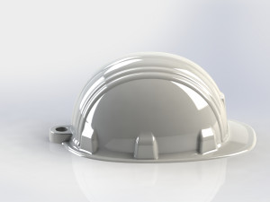 SAFETY HELMET - HARD HAT - SAFETY CAP HELMET KEYRING 3D Модель