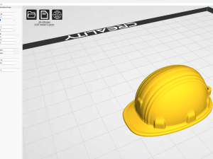 SAFETY HELMET - HARD HAT - SAFETY CAP HELMET KEYRING 3D Модель