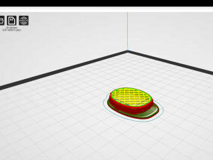 SAFETY HELMET - HARD HAT - SAFETY CAP HELMET KEYRING 3D Модель